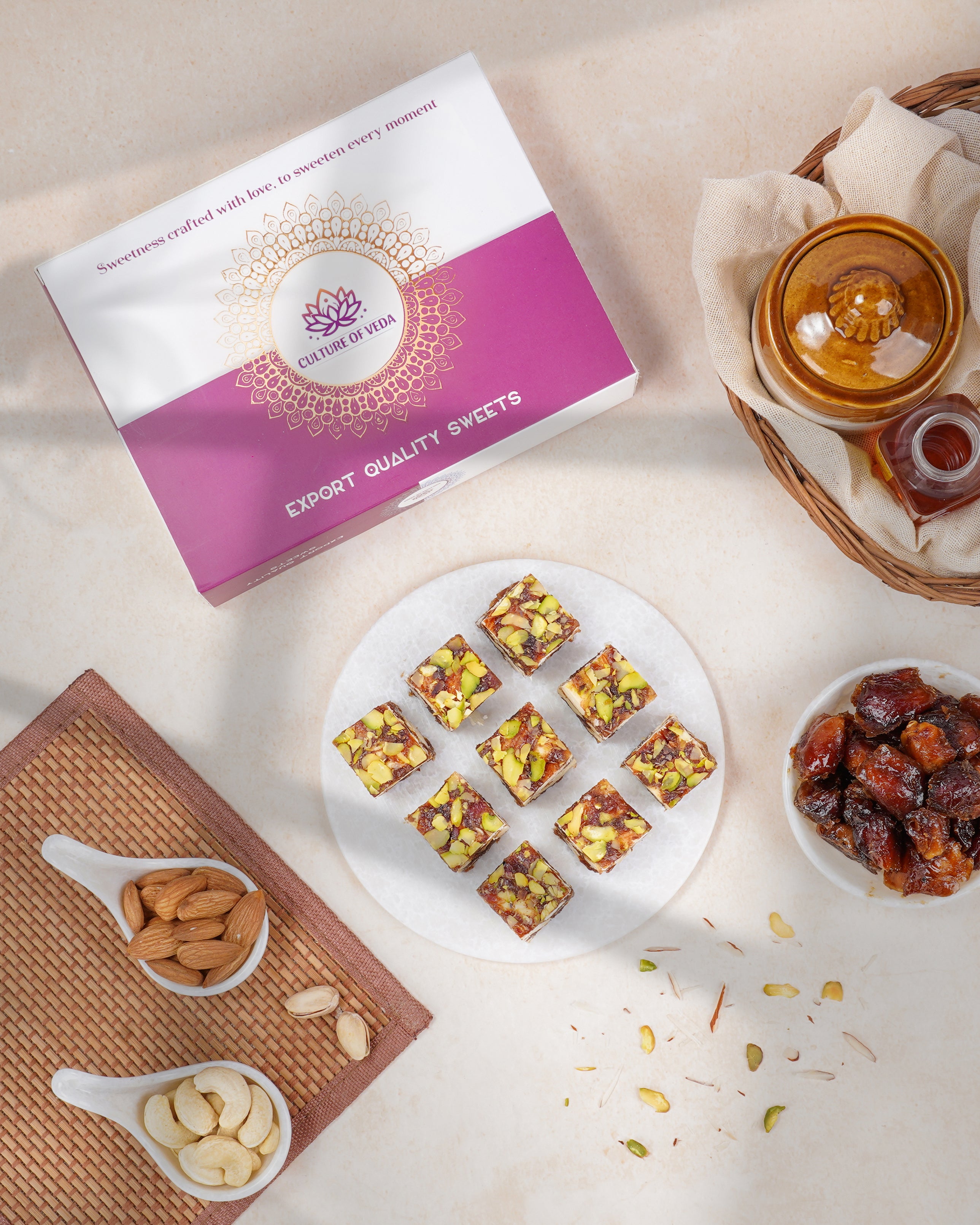 Khajor (Date) Dryfruit Barfi