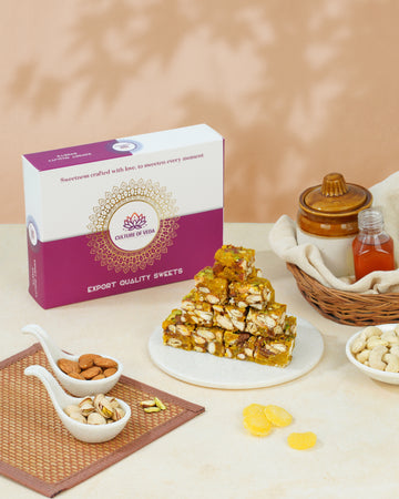 pineapple Dryfruit Barfi